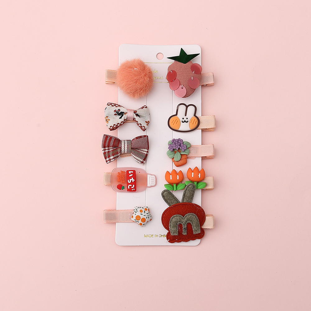 Wholesale Cartoon Girls Hair Clips Cute Baby Hairpin for Kids Hair Accessories Detail Pic 5 171