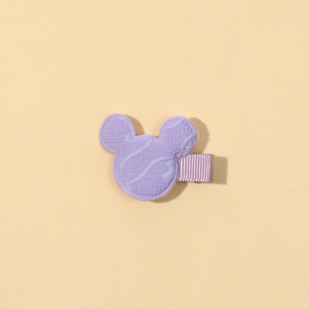 New Solid Color Children's Hair Clip Cartoon Hair Accessories Hot Selling Bangs Clip Multi-Color Baby Headwear Detail Pic 7 175