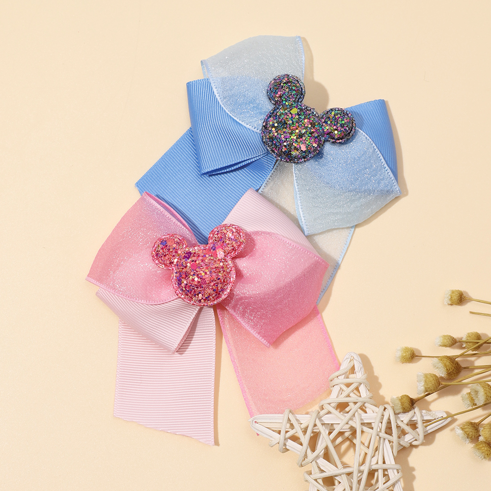 Baby Hairpins Sweet Baby Bear Bow Hairpins Girl Headwear Cute Baby Clips Detail Pic 8 103