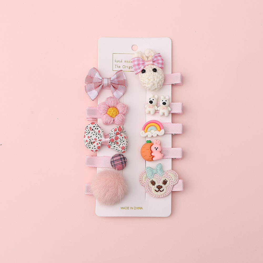 Wholesale Cartoon Girls Hair Clips Cute Baby Hairpin for Kids Hair Accessories Detail Pic 8 154