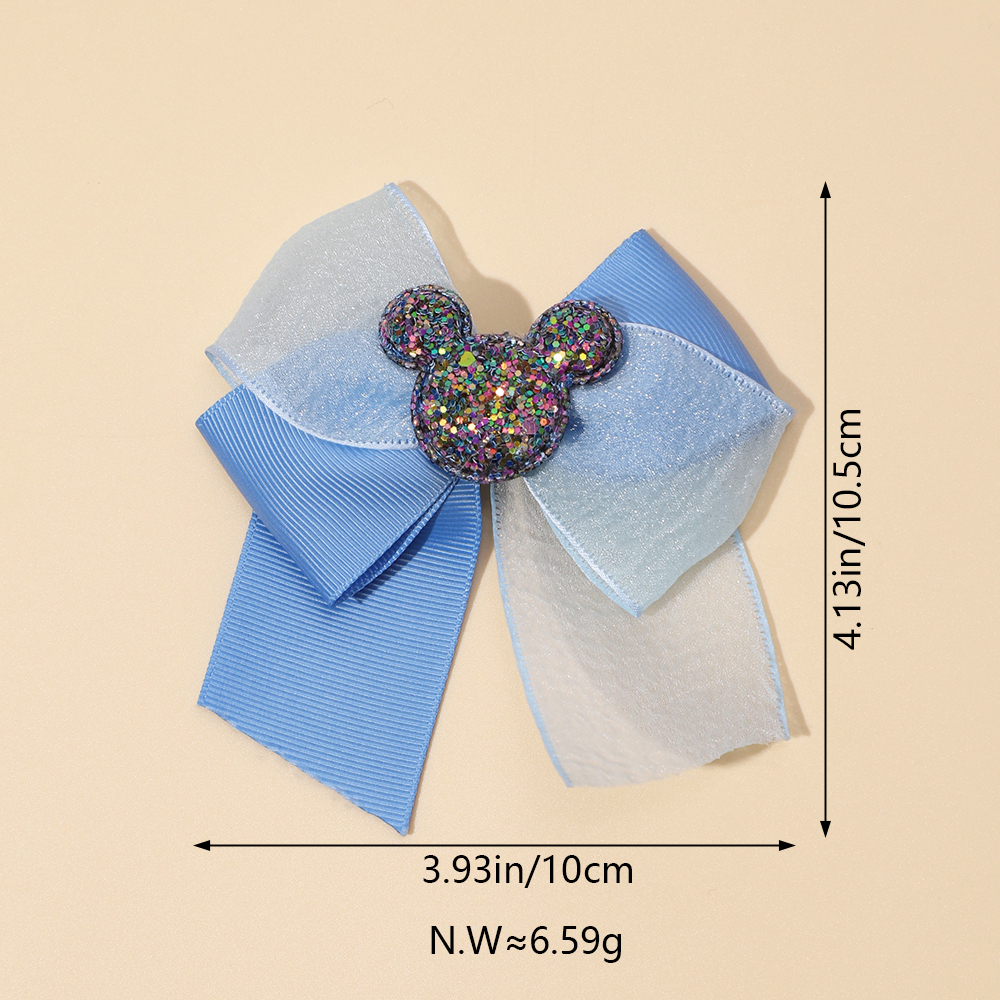 Baby Hairpins Sweet Baby Bear Bow Hairpins Girl Headwear Cute Baby Clips Detail Pic 9 101
